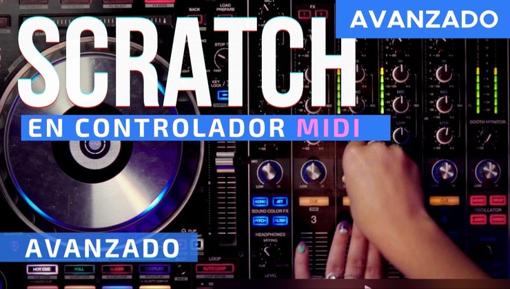 Scratch en controlador MIDI (Avanzado)